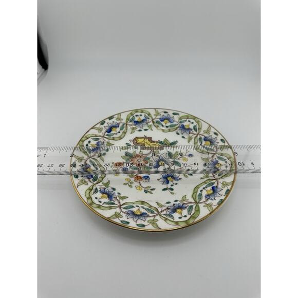 Vintage Chintz Floral Pattern Bone China Tea Cup/Saucer/Plate Set Maybe Japanese - Picture 10 of 10